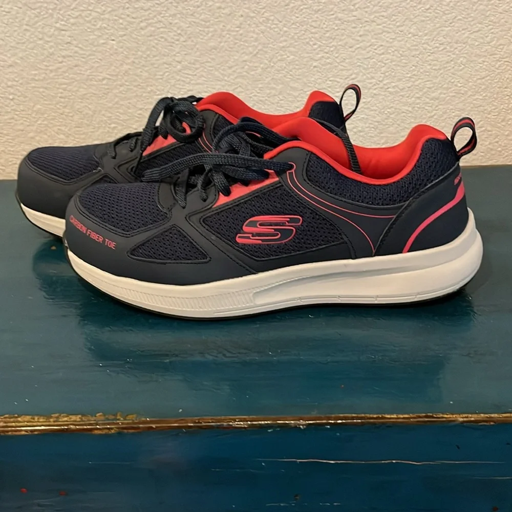 One pair of sketchers athletic shoe in new never worn without tags. - Picture 3 of 12